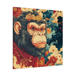 Lunar Year of the Monkey - Matte Canvas