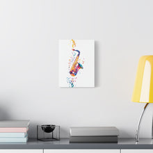Load image into Gallery viewer, Vibrant Saxophone Canvas Wall Art - Perfect for Music Lovers
