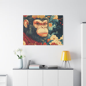 Lunar Year of the Monkey - Matte Canvas