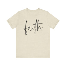 Load image into Gallery viewer, Faith Unisex Jersey Short Sleeve Tee - Inspirational Ephesians 3:20 Shirt
