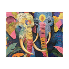 Load image into Gallery viewer, Colorful Elephants
