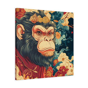 Lunar Year of the Monkey - Matte Canvas