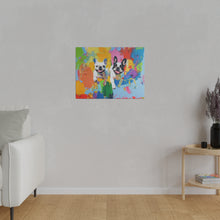 Load image into Gallery viewer, French Bulldog Canvas Art Print
