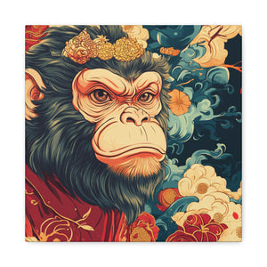 Lunar Year of the Monkey - Matte Canvas