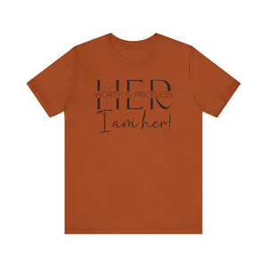 Empowering Women's Tee - 'Her Worth is Priceless'
