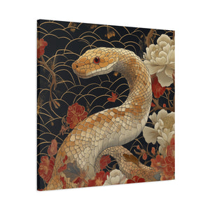 Lunar Year of the Snake - Canvas Print