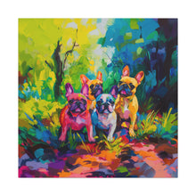 Load image into Gallery viewer, French Bulldog Canvas Art
