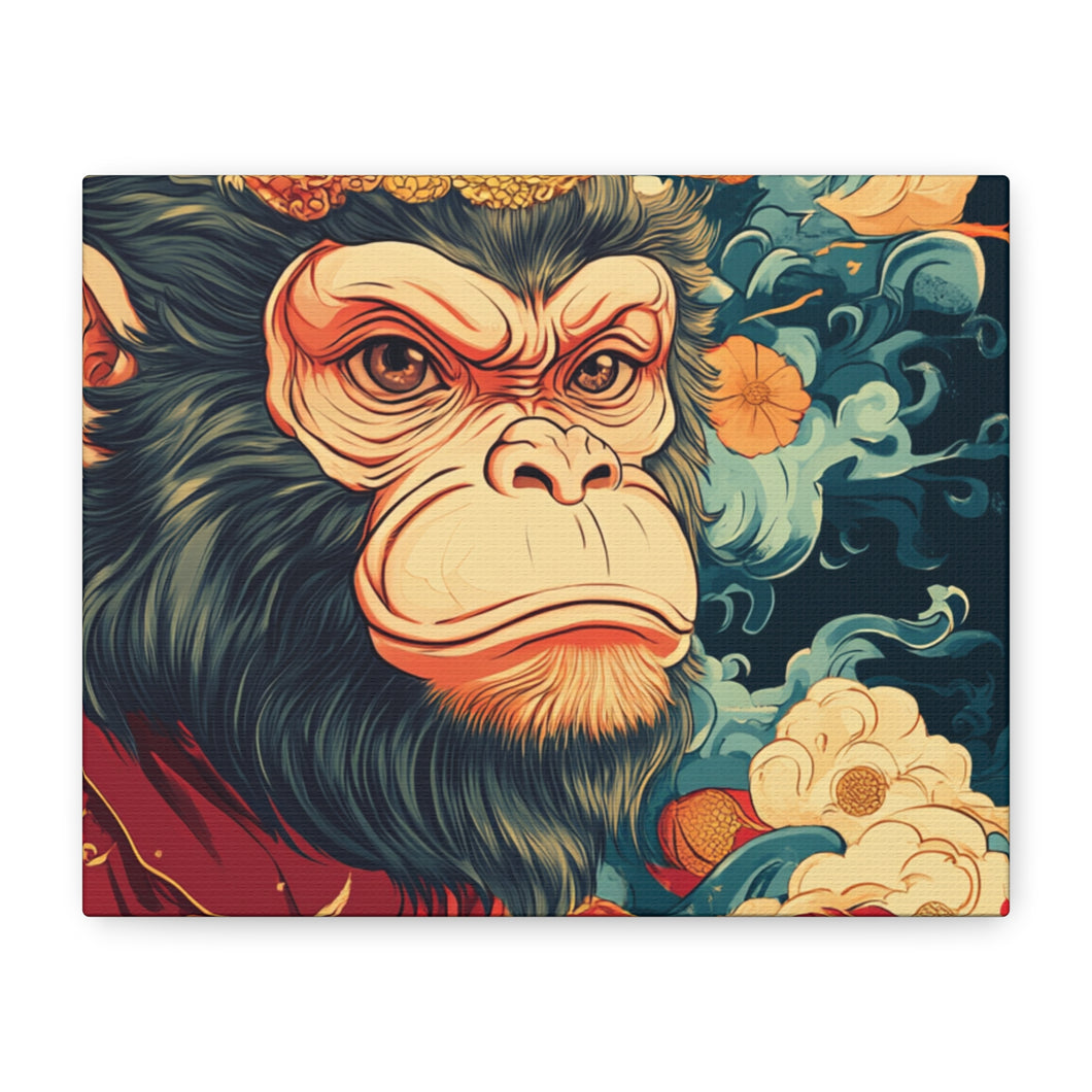 Lunar Year of the Monkey - Matte Canvas