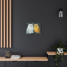 Load image into Gallery viewer, Owl Lovers Matte Canvas Print - Stretched Wall Art
