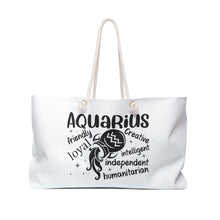 Load image into Gallery viewer, Weekender Bag - Aquarius
