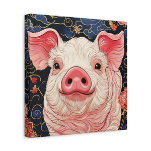 Lunar Year of the Pig - Matte Canvas