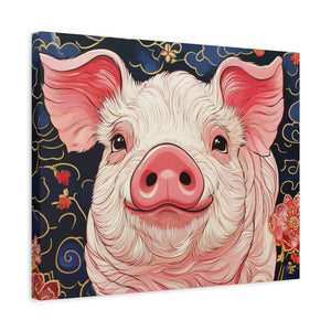 Lunar Year of the Pig - Matte Canvas