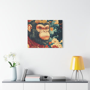 Lunar Year of the Monkey - Matte Canvas