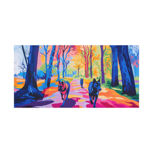 German Shepherd Canvas Art