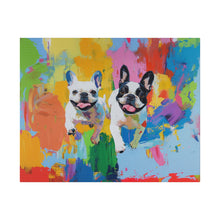 Load image into Gallery viewer, French Bulldog Canvas Art Print

