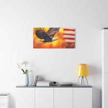Load image into Gallery viewer, Patriotic Eagle Canvas Art - Inspirational Home Decor
