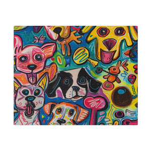 Dogs at play