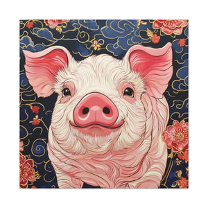 Lunar Year of the Pig - Matte Canvas