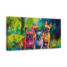 Load image into Gallery viewer, French Bulldog Canvas Art
