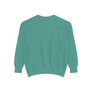 Veteran Flag Unisex Garment-Dyed Sweatshirt - Comfortable Tribute for Heroes