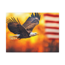 Load image into Gallery viewer, Patriotic Eagle Canvas Art - Inspirational Home Decor
