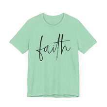 Load image into Gallery viewer, Faith Unisex Jersey Short Sleeve Tee - Inspirational Ephesians 3:20 Shirt
