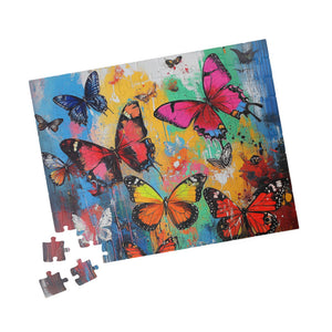 Colorful Butterfly Puzzle - various sizes