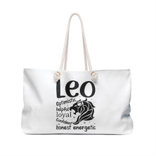 Load image into Gallery viewer, Weekender Bag - Leo
