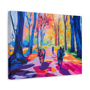 German Shepherd Canvas Art