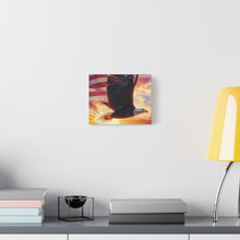 Load image into Gallery viewer, Patriotic Eagle Canvas Wall Art
