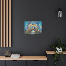 Load image into Gallery viewer, Rainbow Bridge Dog Canvas Artwork - Pet Lovers Home Decor
