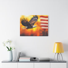 Load image into Gallery viewer, Patriotic Eagle Canvas Art - Inspirational Home Decor

