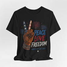 Load image into Gallery viewer, Peace Love Freedom Tee

