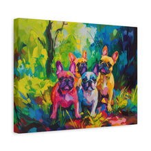 Load image into Gallery viewer, French Bulldog Canvas Art
