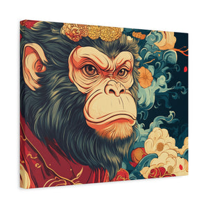 Lunar Year of the Monkey - Matte Canvas