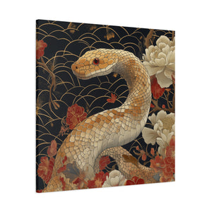 Lunar Year of the Snake - Canvas Print
