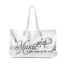 Load image into Gallery viewer, Weekender Bag - Music
