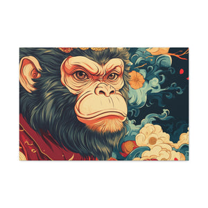 Lunar Year of the Monkey - Matte Canvas
