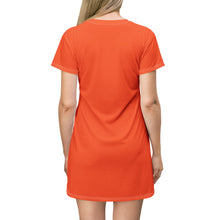 Load image into Gallery viewer, T-Shirt Dress (AOP) - Warning
