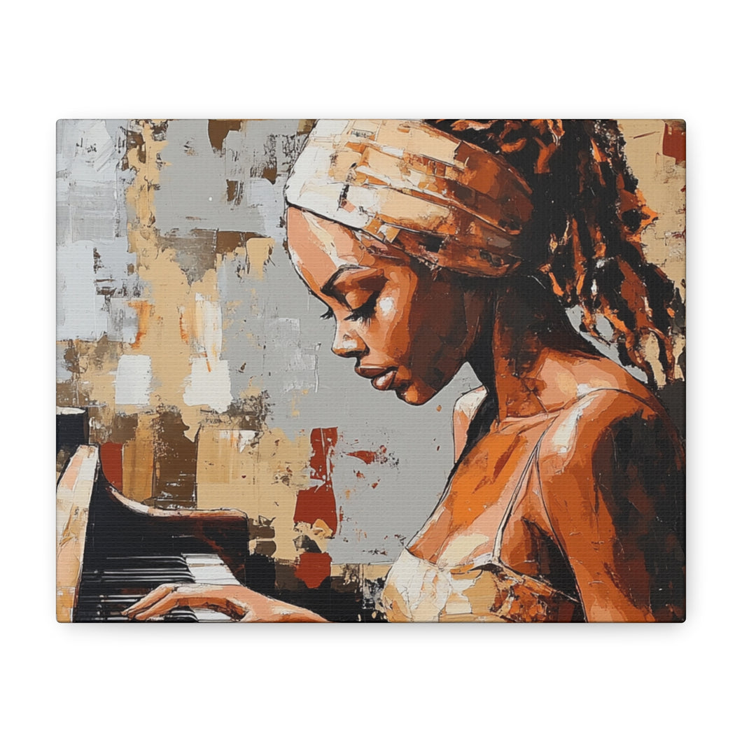 Canvas Art Print, Wall Decor, Home Gallery, Music Lover Gift, Urban Decor, Modern Art