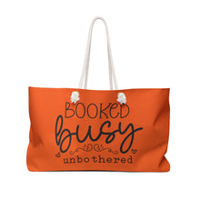 Load image into Gallery viewer, Weekender Bag - Unbothered
