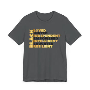 Empowered Black Pride Tee - Unisex Jersey Short Sleeve Shirt