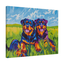Load image into Gallery viewer, Rottweiler Canvas Art
