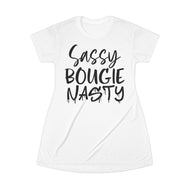 T-Shirt Dress (AOP) - Sassy