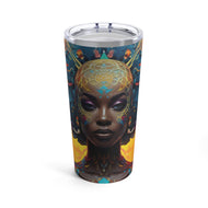 Black Woman Tumbler
