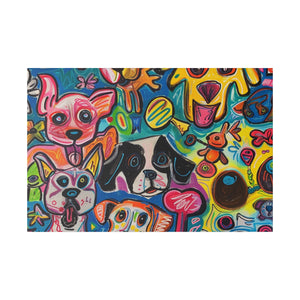 Dogs at play