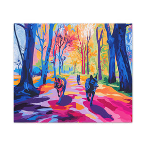 German Shepherd Canvas Art