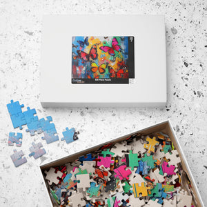 Colorful Butterfly Puzzle - various sizes