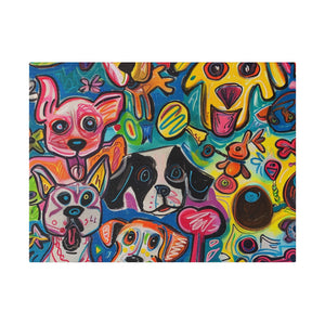 Dogs at play