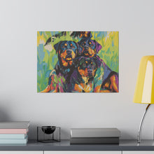 Load image into Gallery viewer, Rottweilers Canvas Art
